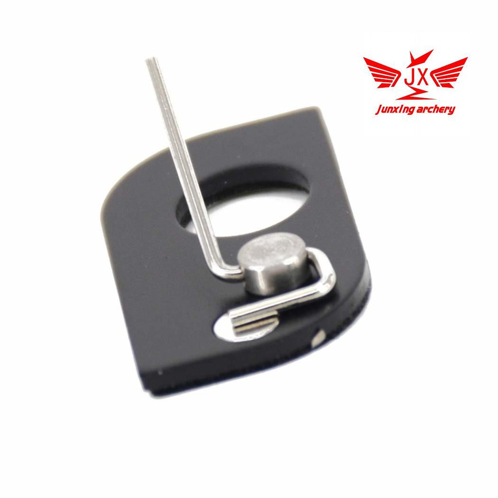 Junxing [มือขวา RH] 1x ธนู Alloy Archery Arrow Rest for Recurve Bow Junxing Code:JX818-ALLOY-BLACK C