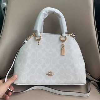 Coach KATY SATCHEL IN SIGNATURE CANVAS (COACH 2558)