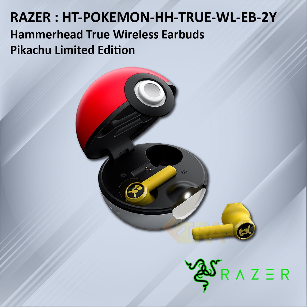 หูฟัง Razer X POKEMON Hammerhead True Wireless Earbuds Pikachu