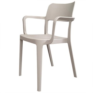 Chair table PLASTIC CHAIR PIONEER PNG9170 BEIGE Outdoor furniture Garden decoration accessories โต๊ะ เก้าอี้ เก้าอี้พลาส