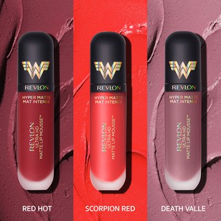 Revlon X WW84™ Ultra HD Matte Lip Mousse Hyper Matte เรฟลอน เอ็กซ์ ดับบลิวดับบลิว84 อัลตร้าเอชดี แมท ลิป มูส ไฮเปอร์ แมท