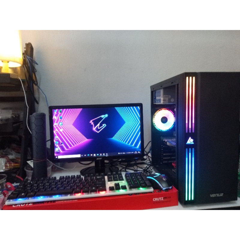 🔰คอมชุด core i3 4130/ram4/gt730 2G ddr3 /ssd120/hdd500+จอ19-20 นิ้ว เมาส์คีย์บอด ครบชุด