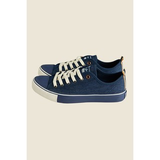Mc Jeans รองเท้าผ้าใบ กันน้ำ สียีนส์ พร้อมเชือกรองเท้า ทรงสวยคลาสสิก ใส่ได้ทั้งชายและหญิง M09Z016 img 4