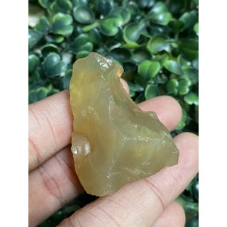 (Z)พลอยธรรมชาติ เยลโล่ โอปอล์(Yellow Opal) พลอยแท้100% น้ำหนัก 144.00 กะรัต