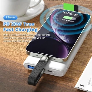 สายชาร์จ USB C 20W PD 13 ซม. ชาร์จเร็ว Typc-C USB C To IOS สําหรับ iP 12 Pro Max Mini Wire