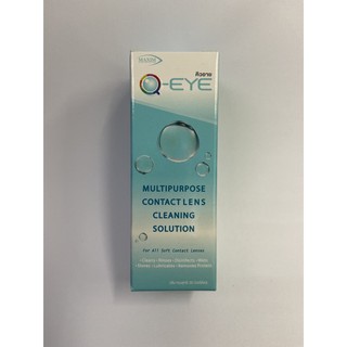 Q-EYE 30 ml น้ำยาแช่คอนแทคเลนส์