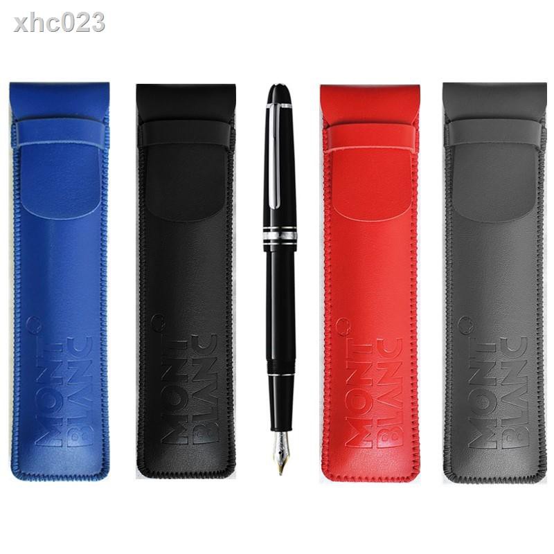 ซองปากกาหนัง Montblanc Taipan สําหรับปากกาหมึกซึม ป้องกันปากกา ผู้ชาย/ผู้หญิง ธุรกิจ สํานักงาน