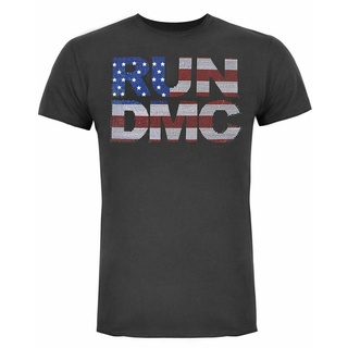 [100% Cotton] เสื้อยืดแฟชั่น ลาย Unsiex Run Dmc diamond สไตล์ฮิปฮอป สําหรับวันแม่