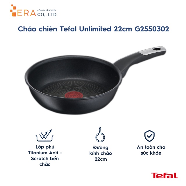 Tefal กระทะไม ่ จํากัด 22ซม . G2550302