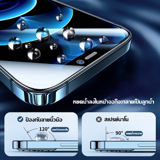 ฟิล์มกระจก ฟิล์มกันรอย ฟิล์มกระจกเต็มจอ ฟิล์มกระจก9D  iPhone Screen Protector สำหรับ iPhone 13 13mini 13Pro 13ProMax 12