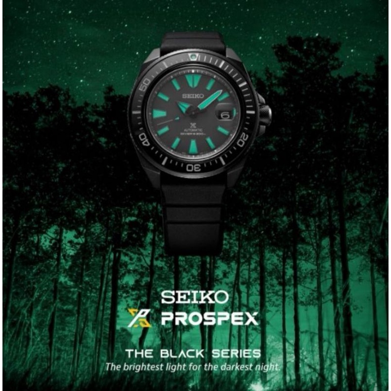 นาฬิกา Seiko Prospex King Samurai Black Series Night Vision SRPH97K1 Limited Edition (ของแท้ป้าย kingpower) Tarad Nalika