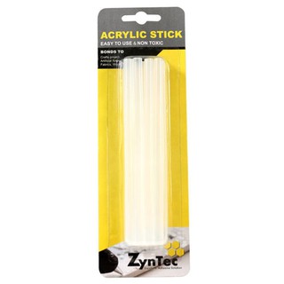 กาวแท่ง ZYNTEC 5/16 นิ้ว 12 ชิ้น/ชุด HOT GLUE STICK ZYNTEC 5/16”X15CM 12EA/SET