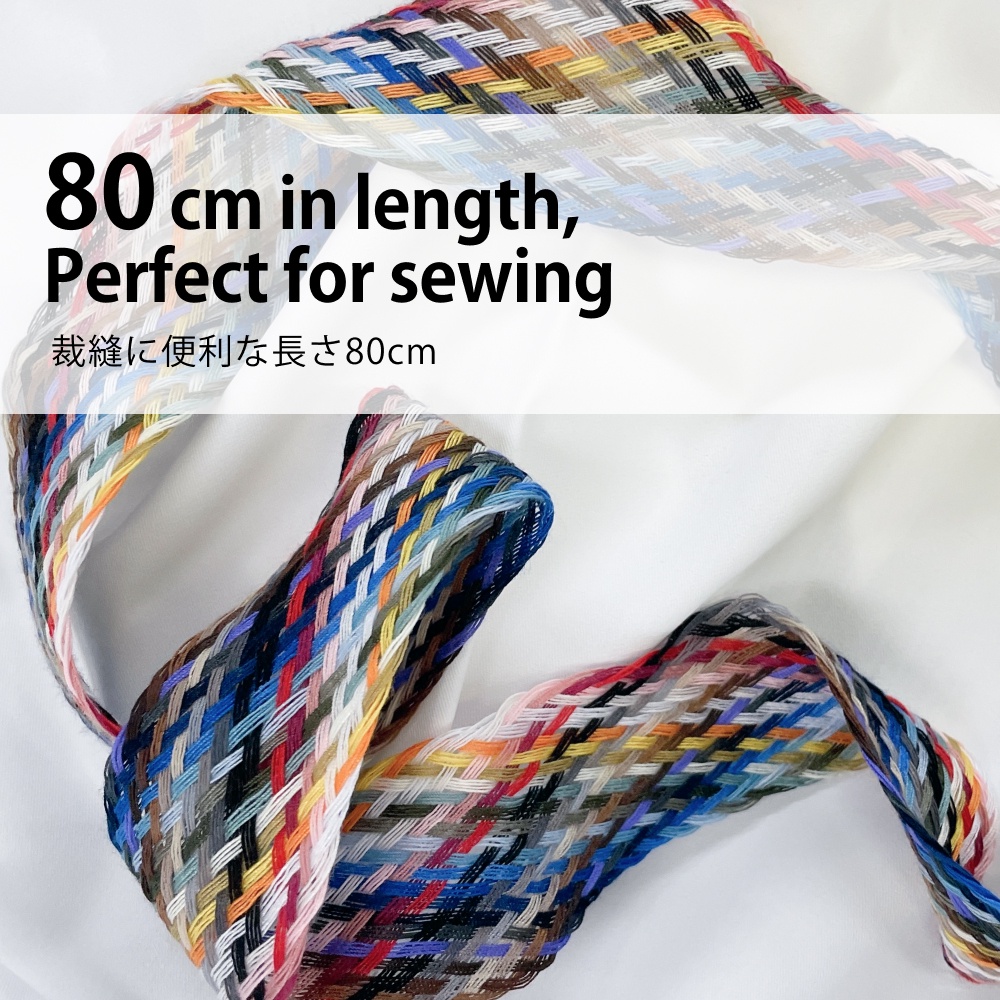 【Direct from Japan】Leonis ชุดด้ายเย็บผ้าปุ่มและงานฝีมือ 30 สีด้ายเย็บผ้าโพลีเอสเตอร์ที่มีประโยชน์, หัวข้อที่มีสีสัน, เย็บปักถักร้อย