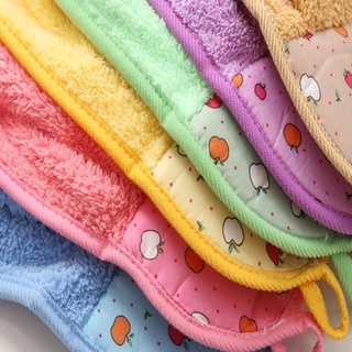 Googshop พร้อมส่ง ผ้าเช็ดมือ แบบแขวนได้ ซับน้ำได้ดี เช็ดทำความสะอาด เช็ดโต๊ะ ( ผ้าเช็ดมือแขวน )