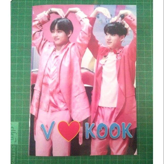 สมุดจดบันทึก VKOOK BTS (ขนาด A5)