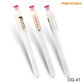 Pencom OG41 ปากกาหมึกน้ำมันหัว 0.5 (รับใบเสร็จรบกวนแจ้งในหมายเหตุและส่งชื่อที่อยู่ในช่องแชท)