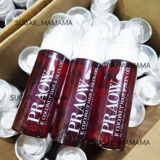 PRAOW พราว paa ป๋า น้ำมันมะพร้าวโมเลกุลเล็ก ซึมดี สันติมานะดี santimanadee หมอนอกกะลา coconut oil
