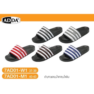 ADDA PU รองเท้าแตะ รองเท้าลำลอง แบบสวม รุ่น 7AD01