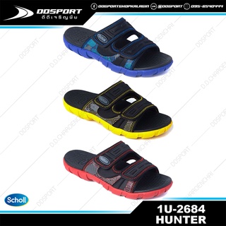 [ใส่โค้ด DDSP55 ลดเหลือ 944 บาท] Scholl 2684 HUNTER รองเท้าแตะสกอลล์แบบสวม