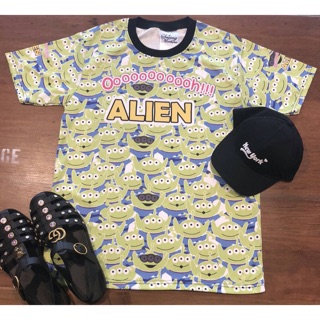 เสื้อ &amp; เดรส ผ้าดาวกระจายลาย ALIEN TOYSTORY