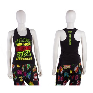 Zumba Wear เสื้อกล้ามออกกำลังกายซุมบ้า Zumba Rhythms Instructor Racerback