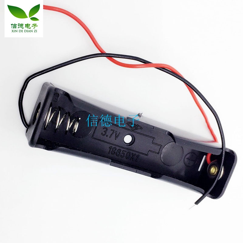 1สาย18650กล่องแบตเตอรี่กล่องแบตเตอรี่ลิเธียม18650แท่นชาร์จ