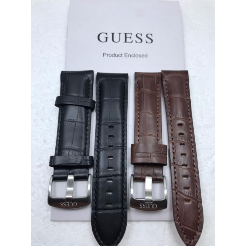 สายนาฬิกาหนัง GUESS ดั้งเดิม
