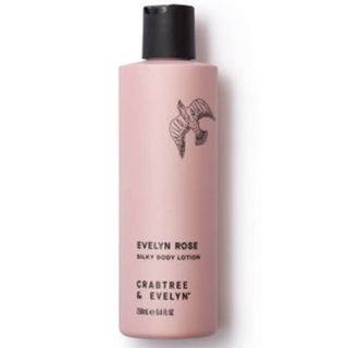 ครีมทาผิว Crabtree Evelyn silky body lotion กลิ่น Evelyn rose ขนาด 250 ml ใหม่ แท้