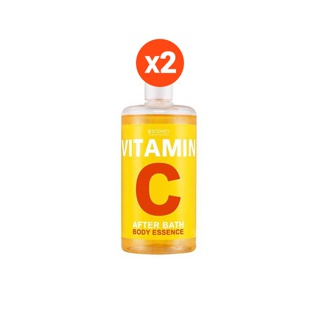 [ซื้อคู่ราคาพิเศษ] SCENTIO VITAMIN C AFTER BATH BODY ESSENCE เซนทิโอ วิตามินซี อาฟเตอร์ บาธ บอดี้ เอสเซ้นส์ (450ML.)