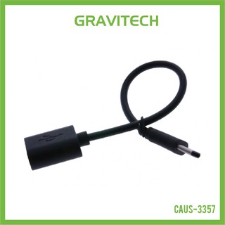 [Gravitechthai]USB Type-C to USB Type-A Female 3.0 Cable 15cm