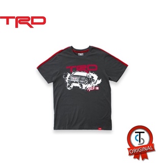 [ลดกระหน่ำ] TRD Tee 18 Design 01 เสื้อยืด ทีอาร์ดี รุ่น ทีสิบแปด ดีไซน์ 01 สีเทา