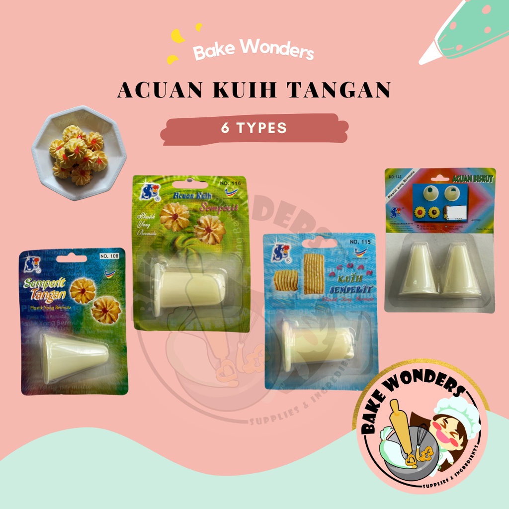 Sin Lian Acuan Kuih Semperit/Acuan Permaisuri/Acuan Biskut/Acuan Nastar No.139/No.115/No.116/No.127/