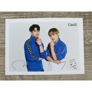 โปสการ์ด องซองอู พัคจีฮุน Clavis x WANNA ONE Ong Seongwoo Park Jihoon Postcard