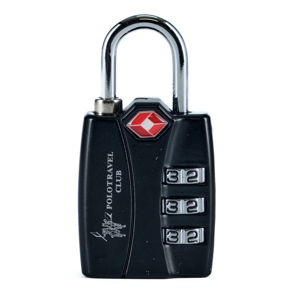 Polo Travel Club กุญแจล็อครหัสสำหรับกระเป๋าเดินทาง ระบบ TSA12022