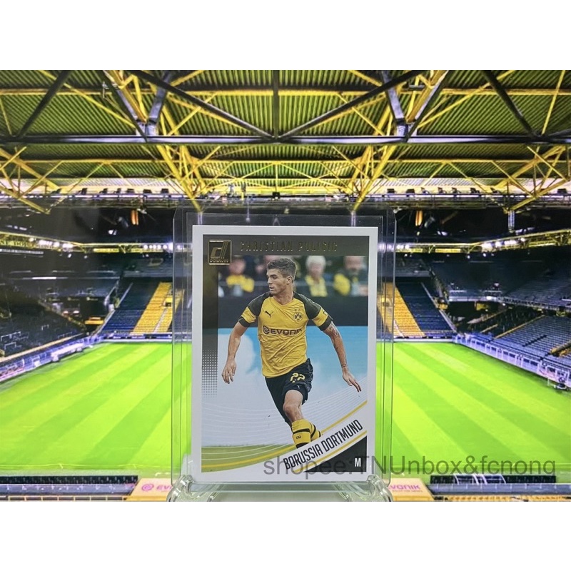 การ์ดนักฟุตบอล 2018-19 Panini Donruss - Pulisic - Dortmund - Chelsea