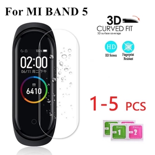 ฟิล์มกระจกนิรภัยกันรอยหน้าจอ สําหรับ Xiaomi Mi Band 5 Nfc 2 Mi Band Band5 1 ชิ้น