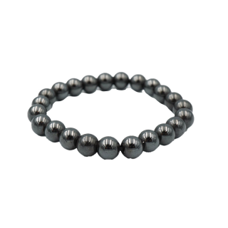 HEMATITE เฮมาไทต์ ขนาด 8 มม. สร้อยข้อมือหินแท้ by siamonlineshop