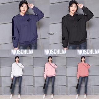 👗Pfashion [ส่งไว!!🚛] P11032 เสื้อคลุมแขนยาวมีหมวกฮู้ด NIKE NIKE long sleeve hooded sweatshirt