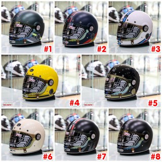 แถมฟรีชิลด์ดำ แถมฟรีผ้าบัฟ หมวกกันน็อค ID HELMETS รุ่น ROCKET