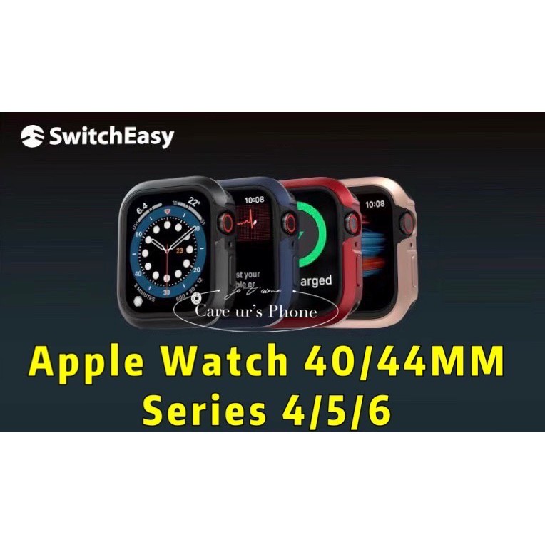 สายรัดข้อมือ สมาร์ทวอทช์ Switcheasy Odyssey เคสสำหรับ Apple Watch Series 4/5/6 40mm 44mm เคสกันกระแทก  เคสนาฬิกา Apple W