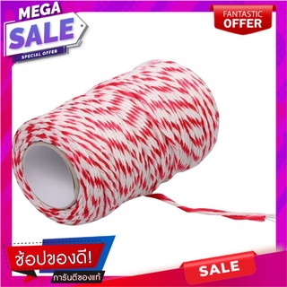 เชือกกลุ่ม ELEGANCE สีขาว/แดง เชือกและสายรัด ROPE ELEGANCE WHITE/RED อุปกรณ์แพ็คกิ้ง