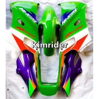 ชุดสี เฟรม Kawasaki KR ตูดเป็ด KR150 ครบคัน 6 ชิ้น รถปี 1995 รุ่นหายากงานเกรดเอ