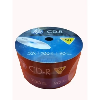 HP CD-R 700 MB P50(NOBOX) CD แผ่นซีดี (กลุ่ม1)