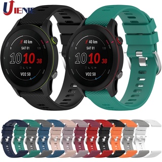 สายนาฬิกาข้อมือซิลิโคน 22 มม. 18 มม. สําหรับ Garmin Forerunner 255 255S Music Vivomove 3S Venu 2S