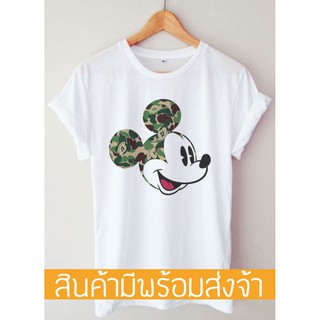 เสื้อยืด Mickeys Mouseสามารถปรับแต่งได้