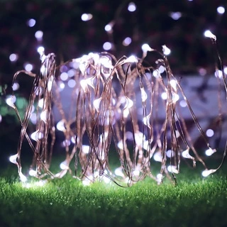 5v USB ไฟ LED 2 M/5 M/10 M ไฟ LED String Fairy คริสต์มาสลวดเงินงานแต่งงาน Garland ไฟ