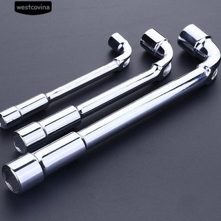 เครื่องมือช่าง L Type Pipe wrench 45 เครื่องมือซ่อมเจาะมุมข้อศอกคู่เหล็ก
