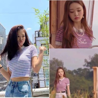 freezia เสื้อยืดแขนสั้นผ้าขนสัตว์พิมพ์ลาย Blackpink Jennie สําหรับผู้หญิง