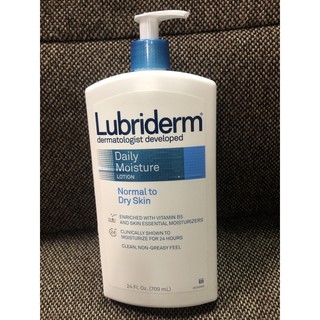 lubriderm lotion จากเมกา ของพร้อมส่ง ของดีจาก dermatologist  709ml