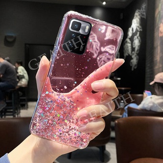 เคสโทรศัพท์ Xiaomi POCO X3 GT NFC M3 Pro F3 11 11Lite 11Ultra 10T 10TPro New 2021 Phone Case Back Cover Bling Clear Black Green Pink Star Space TPU Soft Casing เคส Mi POCOX3GT POCOM3 M3Pro Mi11 Lite Ultra